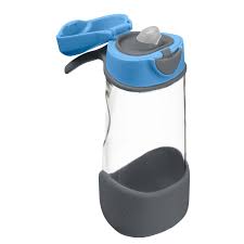B.box sport spout 450ml bottle- Blue Slate