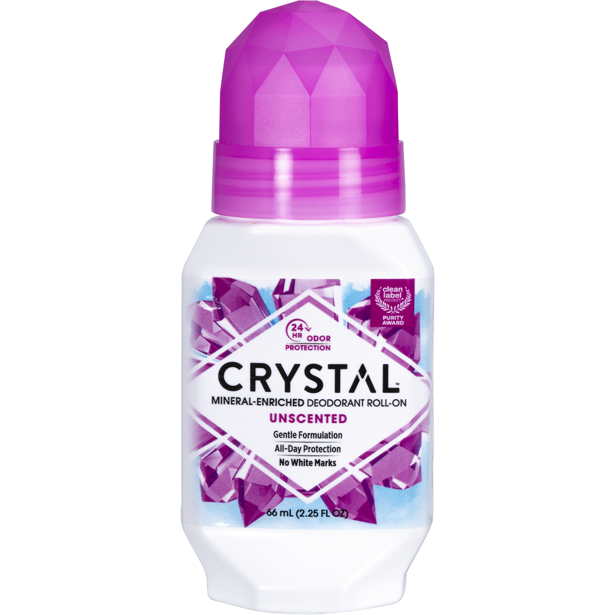 Crystal Roll-on Deodorant 66ml - Unscented