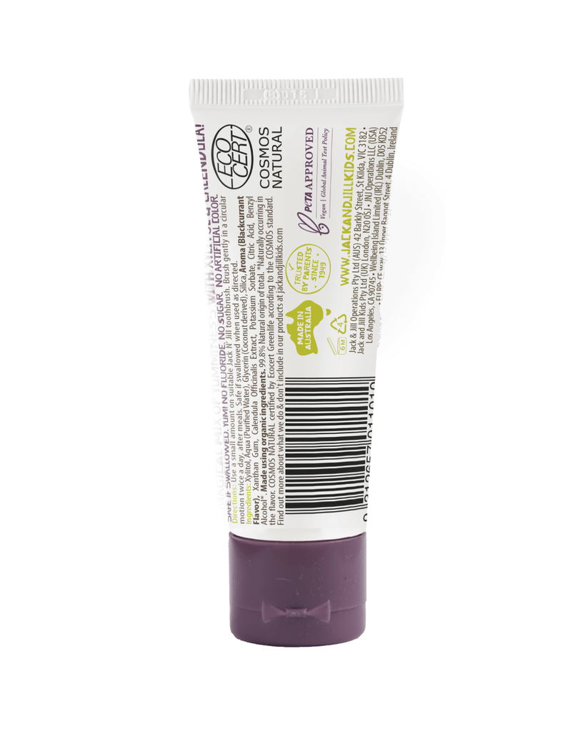 Jack N' Jill Natural Certified Toothpaste 50g - Blackcurrant