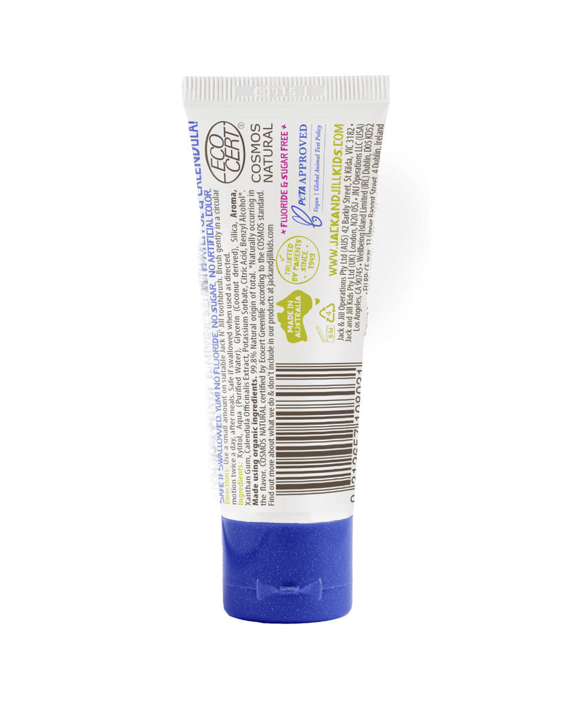 Jack N' Jill Natural Certified Toothpaste 50g - Bubblegum