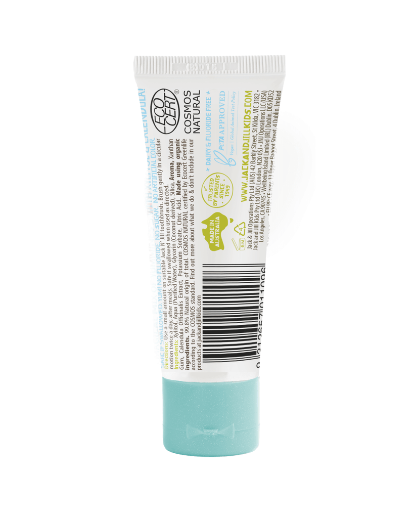 Jack N' Jill Natural Certified Toothpaste 50g - Milkshake