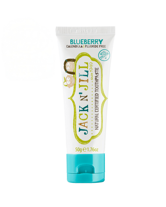 Jack N' Jill Natural Certified Toothpaste 50g - Blueberry