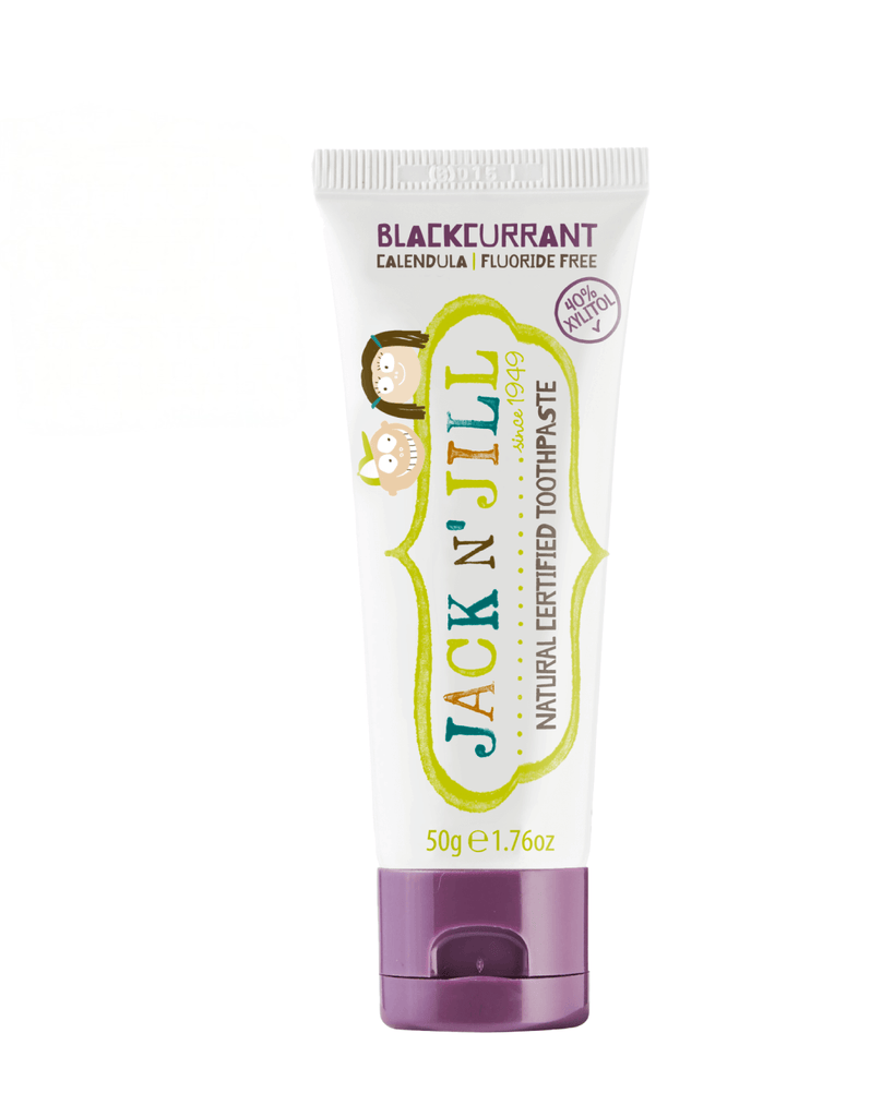 Jack N' Jill Natural Certified Toothpaste 50g - Blackcurrant