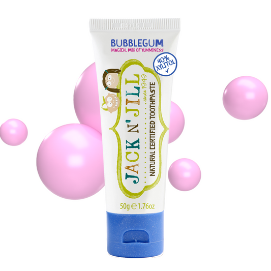 Jack N' Jill Natural Certified Toothpaste 50g - Bubblegum