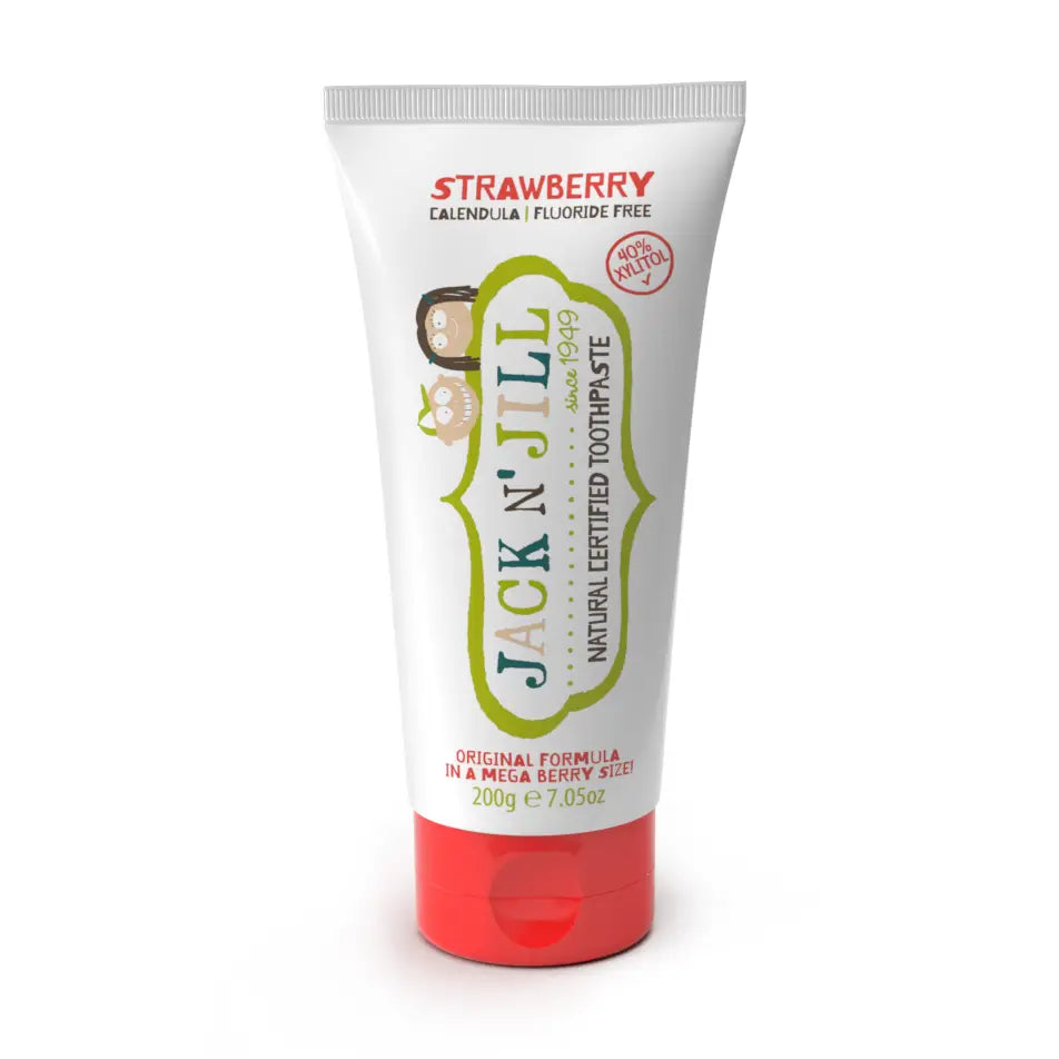 Jack N' Jill Natural Certified Toothpaste - Strawberry